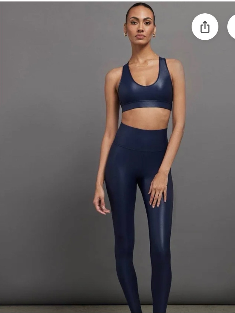 Carbon38 Women's High Rise Full-Length Takara Shine Leggings XS